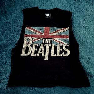 🌵3 for $30🌵 The Beatles Logo Crop Tank Top